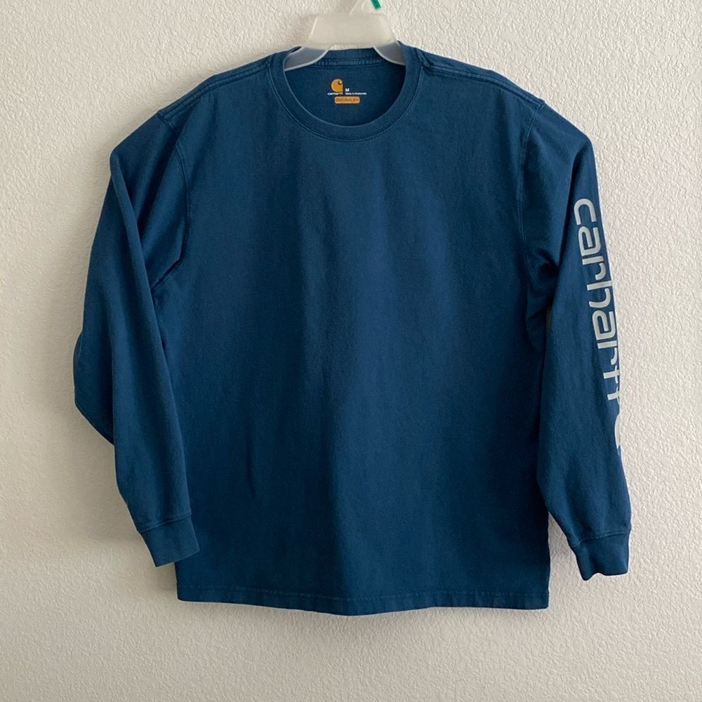 CARHARTT Men’s Original Fit Long Sleeves T Shirt Size M